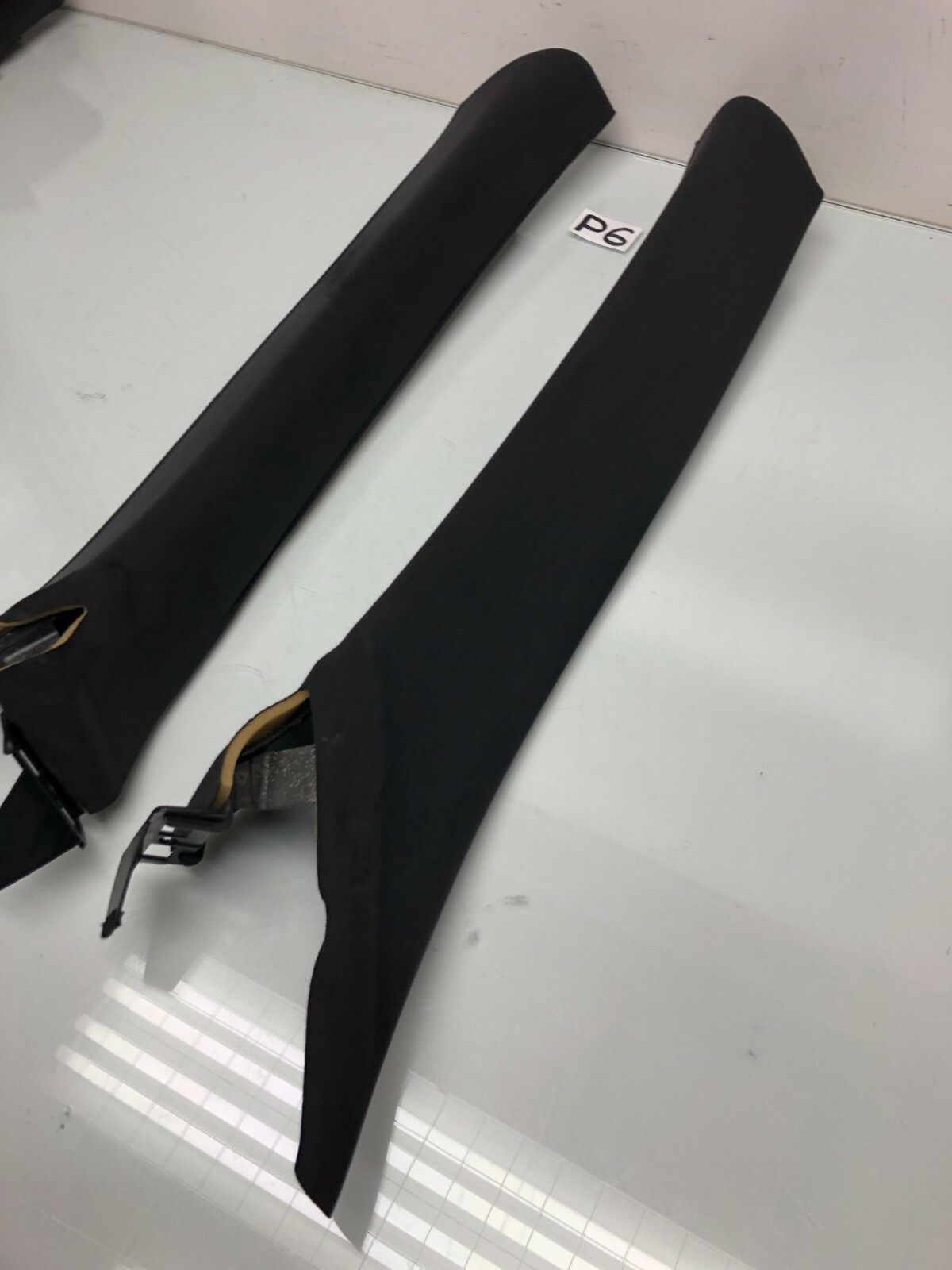 2014 - 2017 Maserati Ghibli Driver & Passenger A Pillar Panel Cover Pair OEM