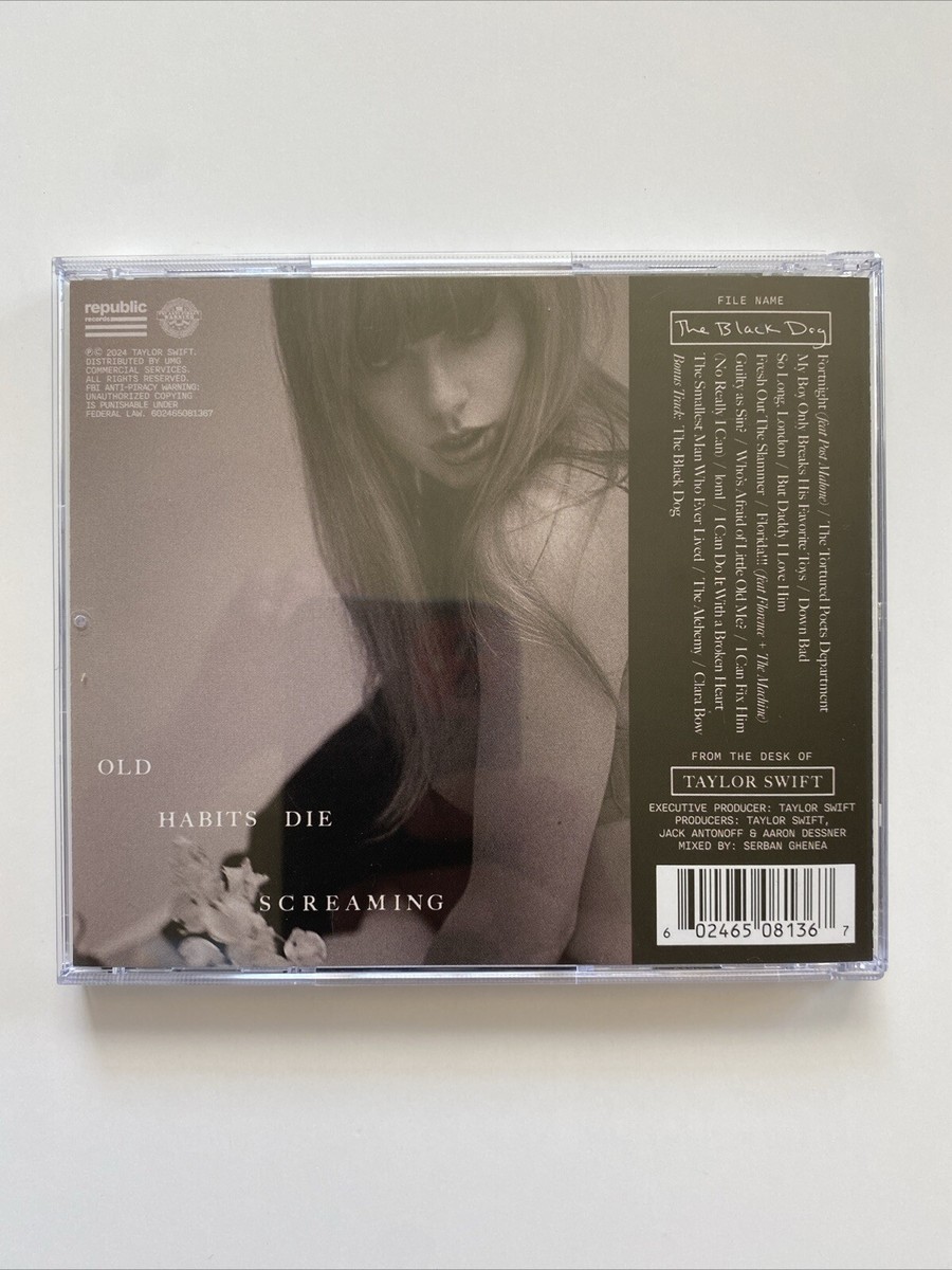 Taylor Swift The Tortured Poets Department Collector's Deluxe CD +