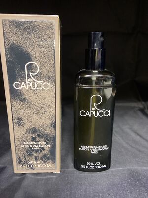 R de Capucci by Cappucci After Shave Spray for Men 3 1/3 fl oz New in Box