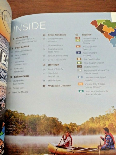Discover South Carolina Magazine 2021 Vacation Guide 108 Pages - Picture 4 of 12