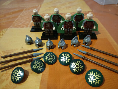 LOTR Herr der Ringe lord of the ring 6x Reiter von rohan (eomer) klemmbaustein