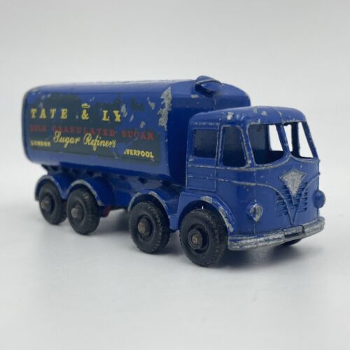 Lesney Matchbox 'Regular Wheels' #10 Foden 15 Ton Sugar Container 'Tate & Lyle' - Picture 1 of 16