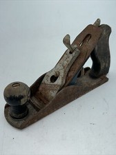 Vintage Stanley Handyman Wood Hand Plane Smooth Bottom Made in USA
