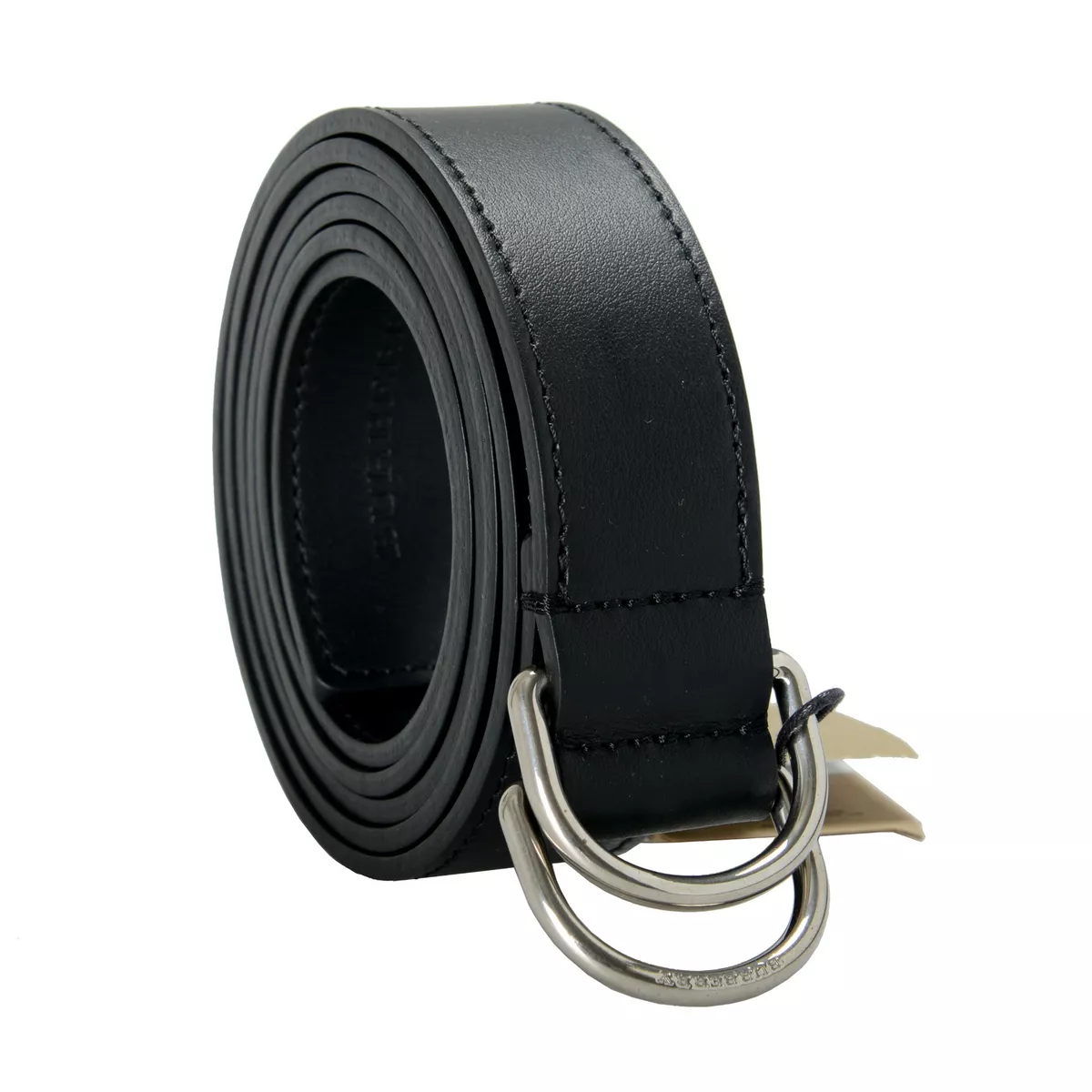 Burberry Men s Black 100 Leather Belt Sz 38 40 eBay