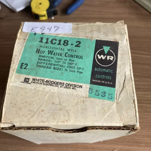 White-Rodgers  11C18-2  Hot Water Control Emerson  Temperature Control 11C182