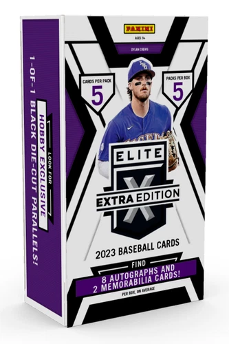 2023 PANINI ELITE EXTRA EDITION BASEBALL FACTORY SEALED HOBBY BOX