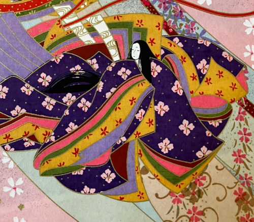 Japanese Paper as Art Yuzen Sougara The Four Seasons 4 Designs Paper Prints - Bild 8 von 11