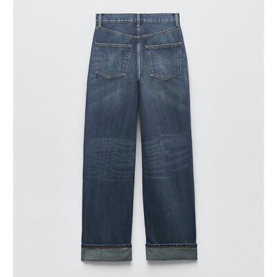 BLUGIRL RA5131T294200414 関税送料込 Zara ZW loose fit low rise jeans blue 6840/063 | eBay