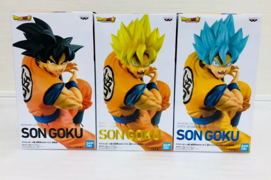 Dragon Ball Super Son Goku 6 Figure Complete Set Earth-raised