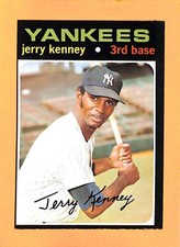 1971 Topps #572 Jerry Kenney New York Yankees