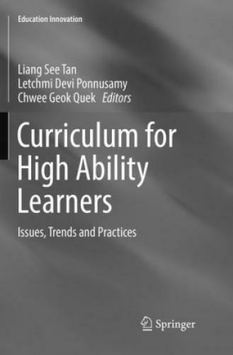 Thumbnail - Curriculum For High Ability Learners Issues, Trends And Practices 5313