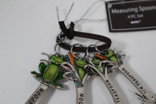 TBOT Happy frogs frog with color nesting Measuring spoon set Ganz er73663 - Picture 5 of 9