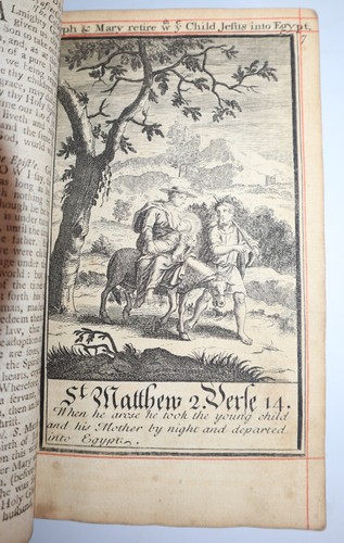 1750 Book of Common Prayer Psalms Baskett Edition Full Leather Binding 50 Plates - Picture 17 of 24