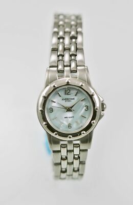 Ameritime Watch Womens Stainless Steel Silver Water  display picture 1