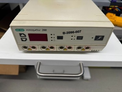 BIORAD POWERPAC 200 ELECTROPHORESIS POWER SUPPLY