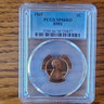 1965 Lincoln Memorial Cent 1C SMS PCGS SP66 RD Satin Philadelphia 0.95 Philadelphia Lincoln Memorial