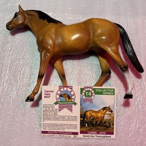 Vintage Hartland Collector Series Carmel Oats #227 Sandy Bay Thoroughbred 1990