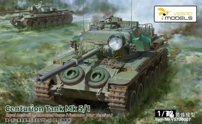 Vespid Models VS720007 1/72 Centurion Tank Mk5/1 Royal Australian Armored Corps