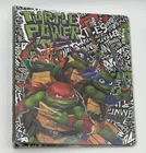 Vintage Teenage Mutant Ninja Turtles TMNT 3 Ring Folder Binder