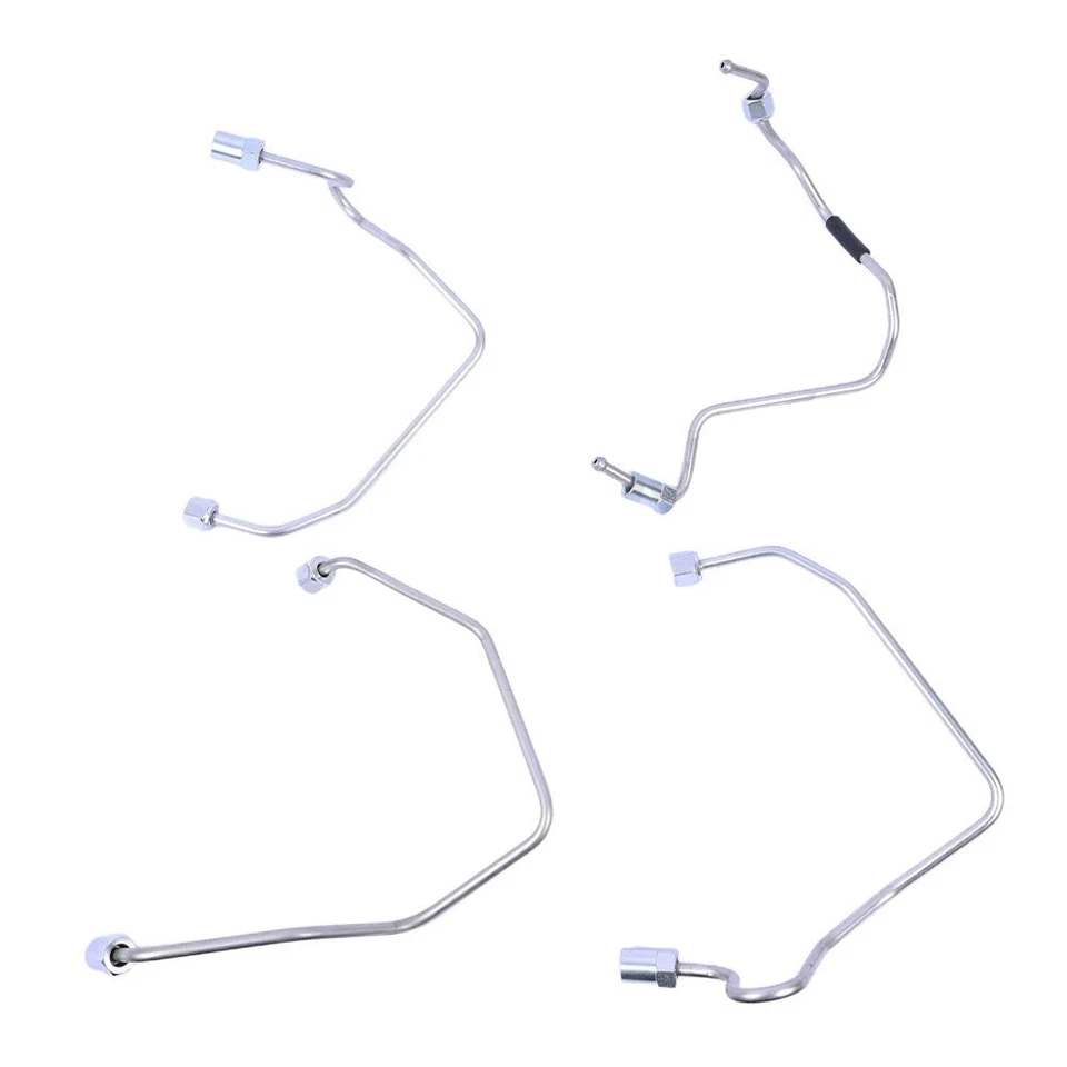 For 4PCS Toyota Hilux KUN16 KUN26 1KDFTV 1KD-FTV Fuel Injector Pipe Lines Set - image 2 of 4