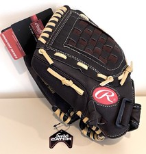 NWT Rawlings H150BRNC Leather Baseball Glove 11.5’’ LEFT HAND Highlight RHT Mitt