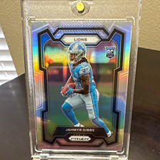 Panini 2023 Prizm Rookies Jahmyr Gibbs (RC) #331 Detroit Lions silver