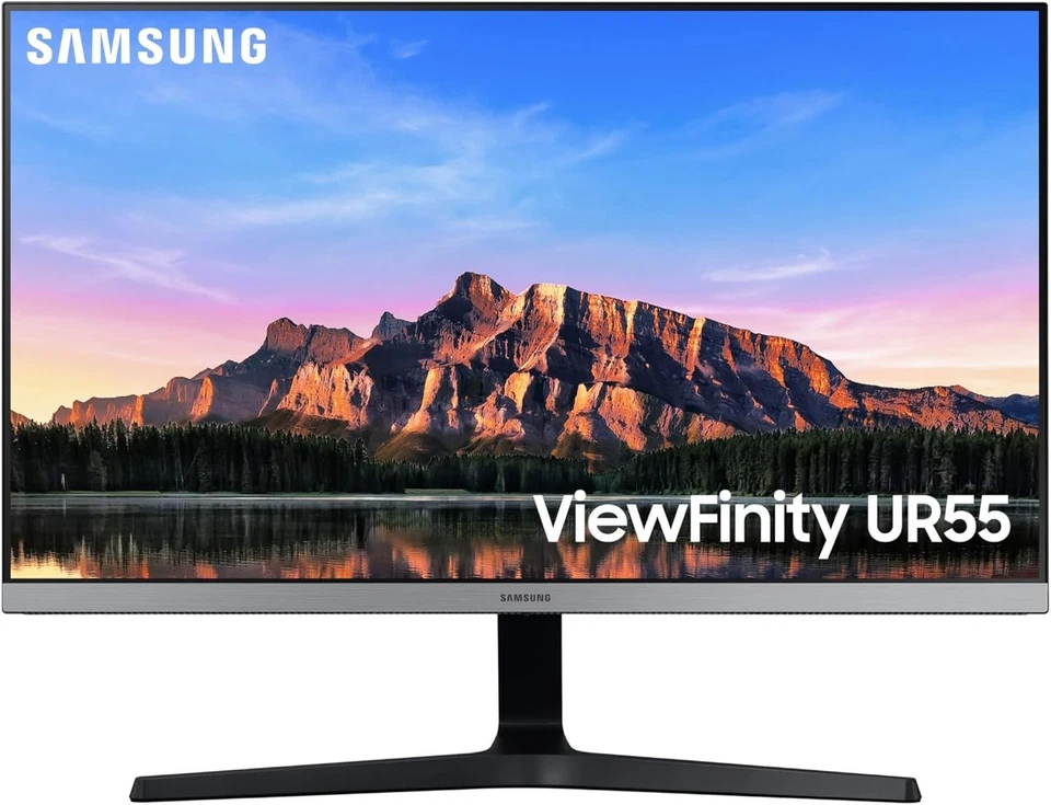 Samsung 28-Inch UR55 ViewFinity 4K UHD Monitor, IPS HDR, Bezelless Display, New! - Image 4 of 4