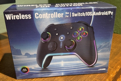 New Wireless Controller Use For Switch IOS Android PC Bluetooth Connectivity