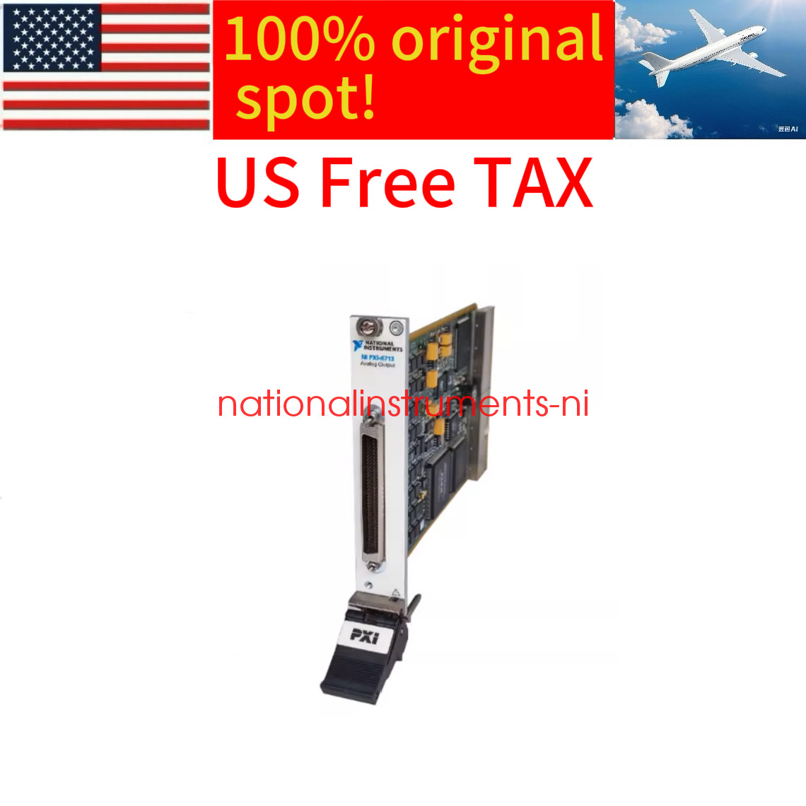 NEW National Instruments NI PXI-6713 NI DAQ Card Analog Output
