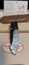 William Henry T 12 P Wth Mother Of Pearl Scales In Mint Condition.