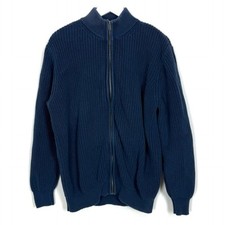 L.L. Bean Navy Knit Cardigan XL