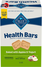Blue Buffalo Health Bars Crunchy Dog Biscuits, Oven-baked With Natural