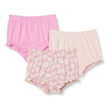 Amazon Essentials M&auml;dchen Shorts 3er-Pack Rosa/&Auml;pfel 4