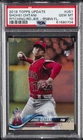 2018 TOPPS UPDATE RAINBOW FOIL #US1 SHOHEI OHTANI ROOKIE RC PSA 10