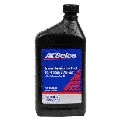 ACDelco GM Original Equipment SAE 75W-85 GL-4 Manual Transmission Fluid