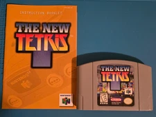 The New Tetris (Nintendo 64) Authentic Tested Working with Manual