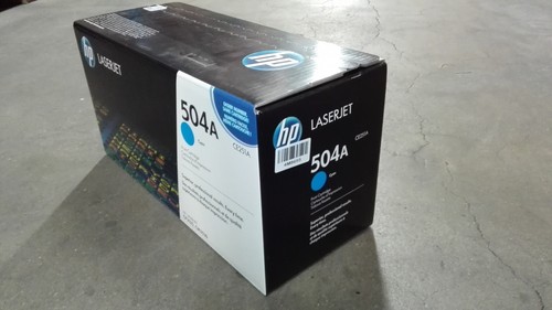 HP 504A Tonerkartusche CE251A Cyan 7.000 Seiten für HP Color LaserJet CP3525 - Afbeelding 9 van 12
