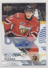 2018-19 Upper Deck CHL Auto Maksim Sushko #93 Auto lt5