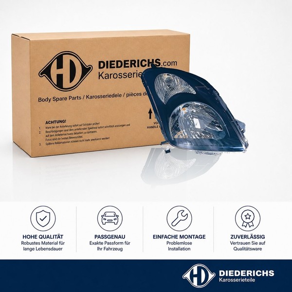 Hauptscheinwerfer Rechts Diederichs 6414082 FÜR Suzuki Frontscheinwerfer-image