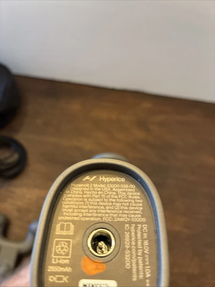 Hyperice Hypervolt 2 打击按摩器,灰色 (53200 038-00) — 第 2/3 张图片