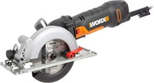 WORX WX439 Worxsaw 500W XL Compact Circular Saw 120mm With Case Black & Orange