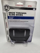 Arnold OEM-784-5580 MTD Parts Snow Thrower Slide Shoes, 1 Pack, Black, New A5