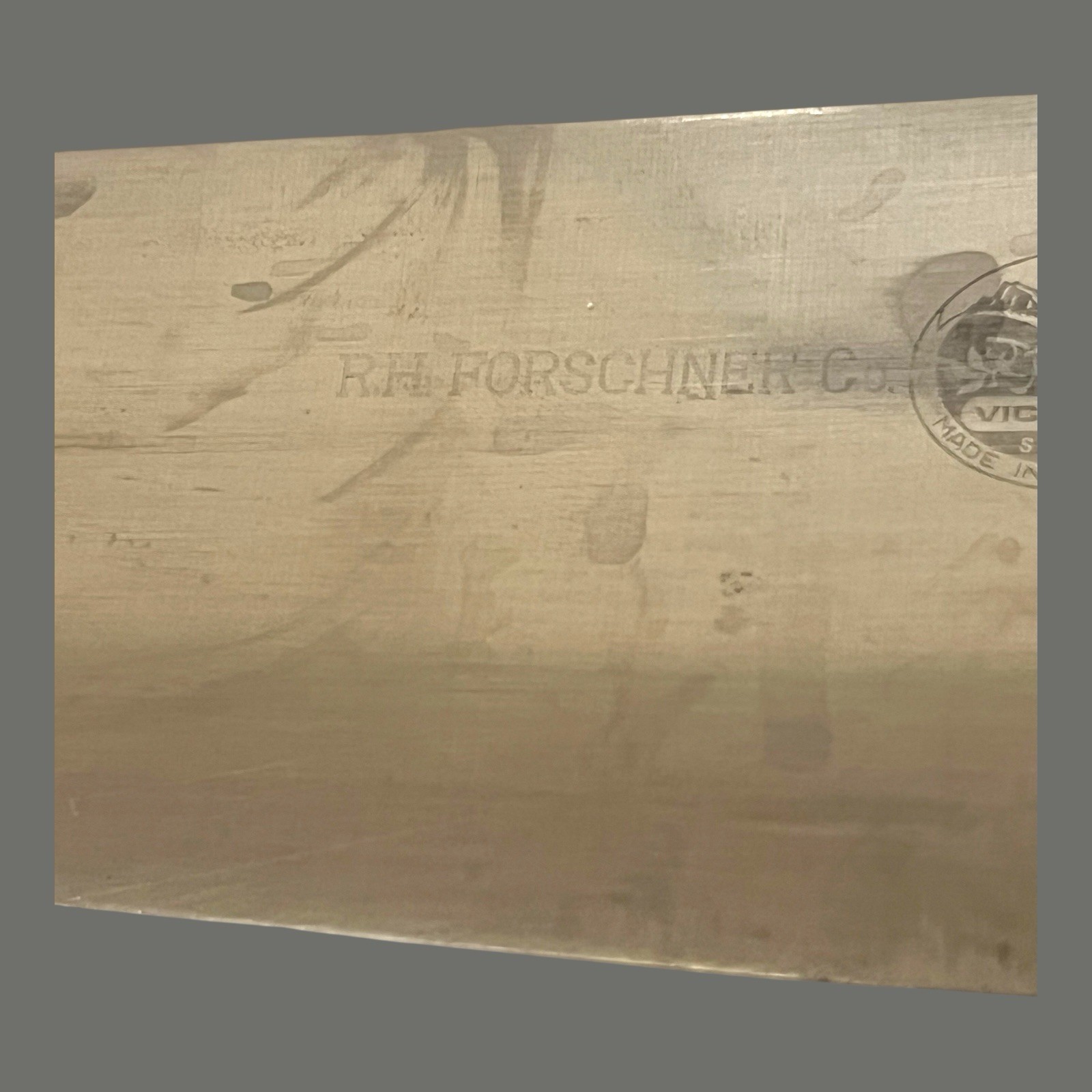 Vintage RH Forschner Victorinox Switzerland Butcher Kitchen Knife Chefs Knife