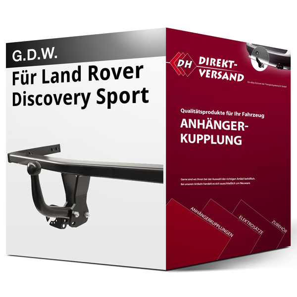 für Land Rover Discovery Sport Typ L550 5-Sitzer (G.D.W.) AnhäNgerkupplung Starr-image
