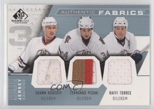 2007-08 SP Game Used Edition /25 Fernando Pisani Raffi Torres Shawn Horcoff 0c3