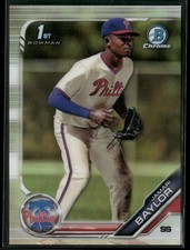 2019 Bowman Draft #BDC-41 Jamari Baylor Chrome Refractor