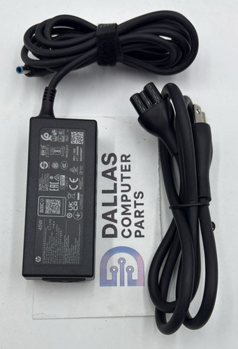 Lot Of 10 HP 45w 19.5V Charger For Laptop Blue Tip 