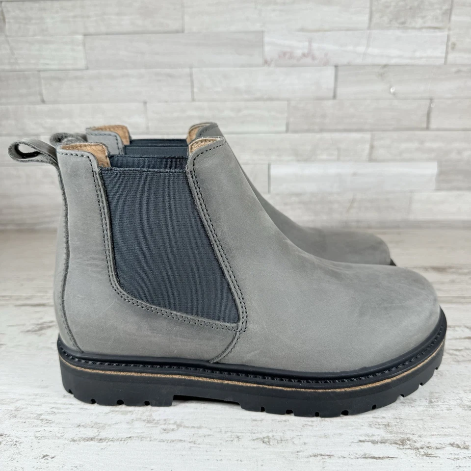 Botas Chelsea de cuero nobuck Stalon para mujer BIRKENSTOCK talla 36 EU/US 5-5,5 grises Foto 4 de 4