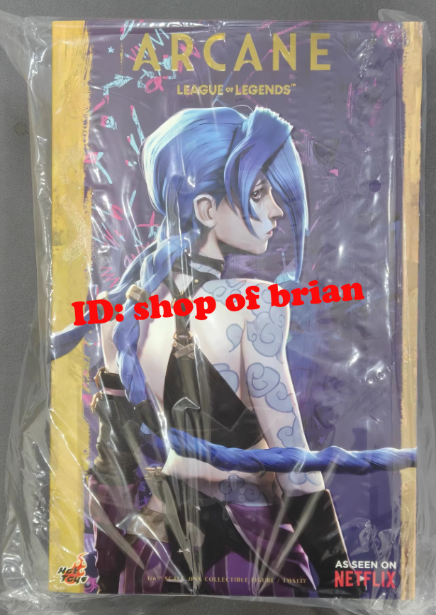 In Stock New Hot Toys TMS137 1/6 Arcane League of Legends Jinx