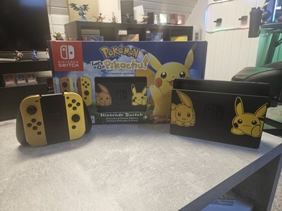 Nintendo Switch Pokémon Let's Go Pikachu Limited Edition 